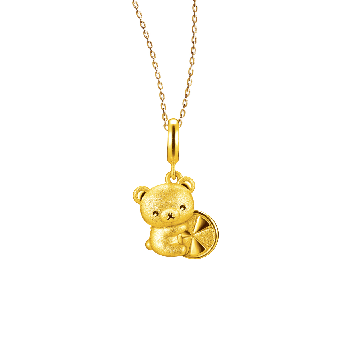 Rilakkuma™ Collection "Rilakkuma™ & Lemon" Gold Pendant