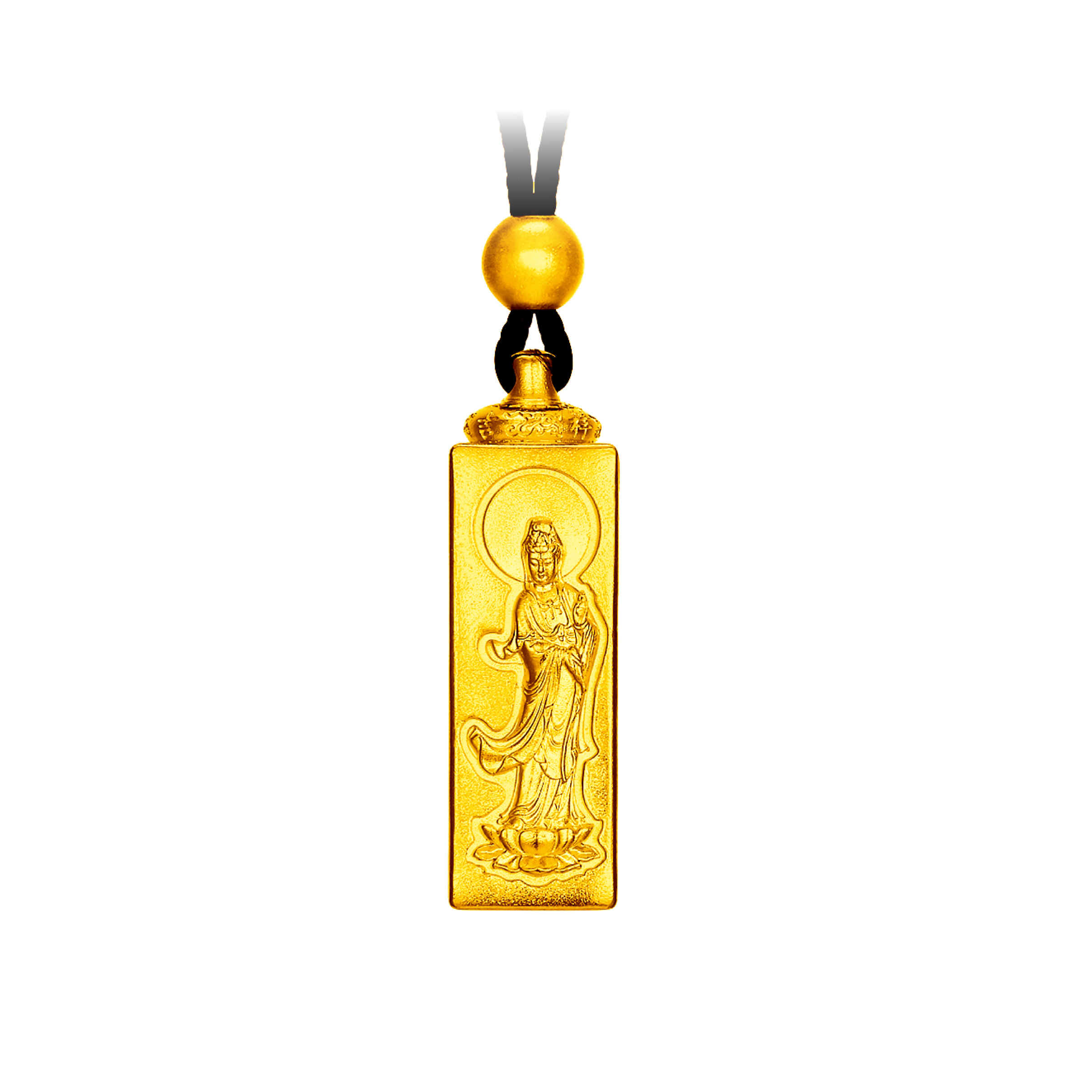 Antique Gold "Blessings" Gold Pendant