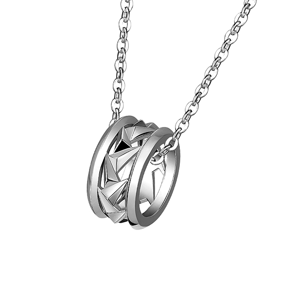 CCool Collection Platinum Pendant