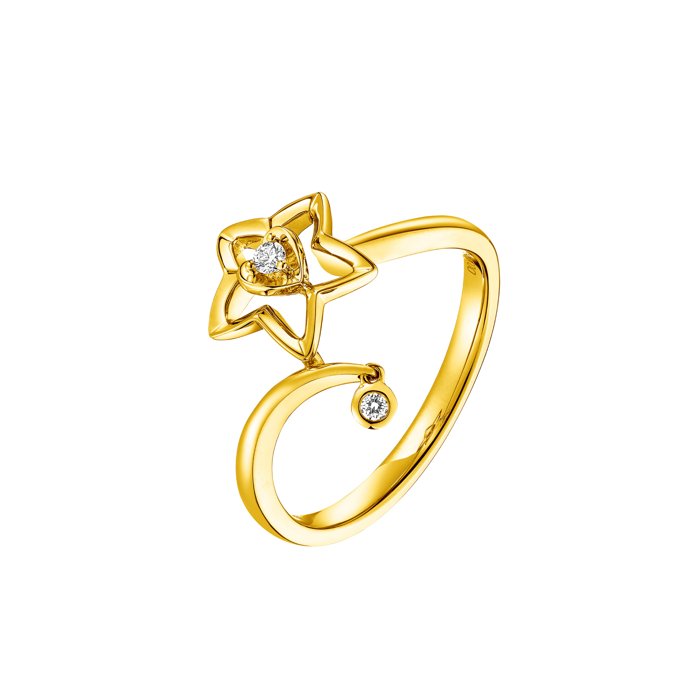 Dear Q “Little Star” 18K Gold Diamond Ring