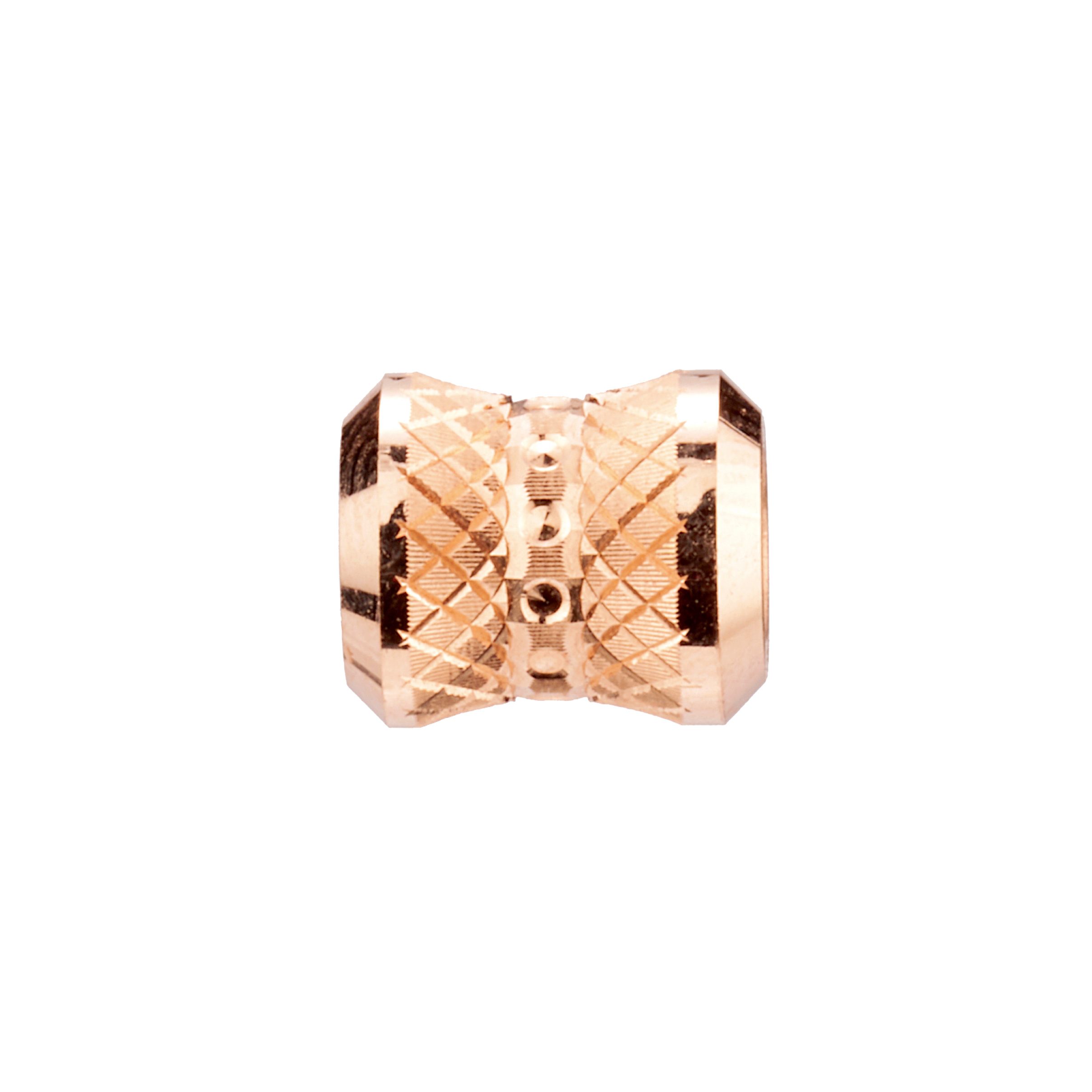 Dear Q "Fortune Pattern" 18K Rose Gold Charm