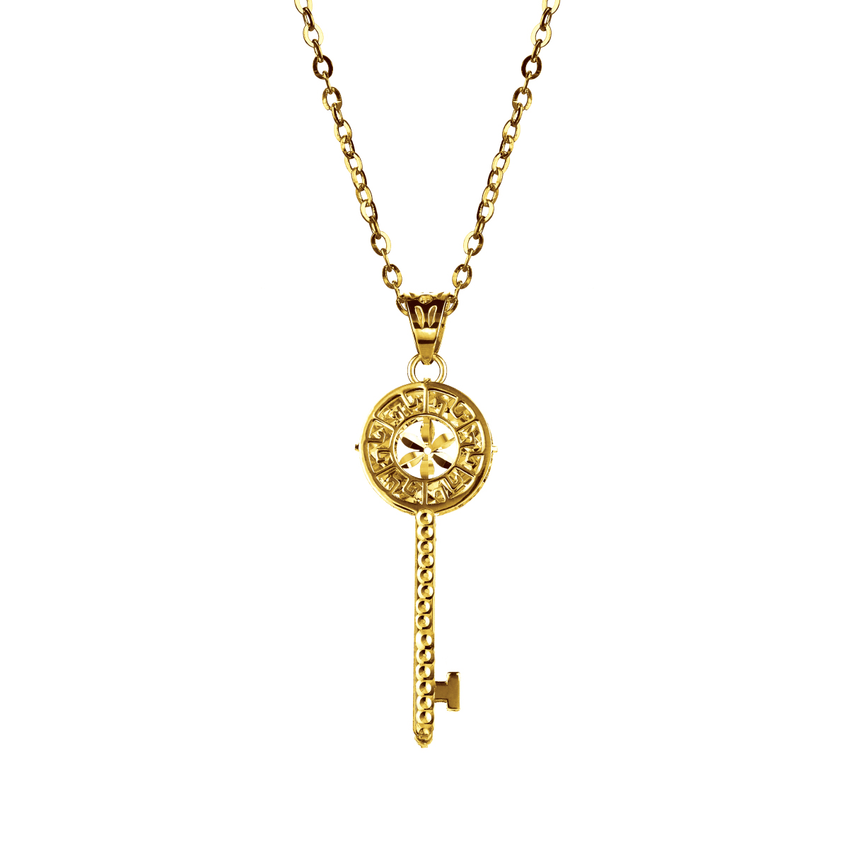 Goldstyle「Key of Six Stars」Gold Pendant