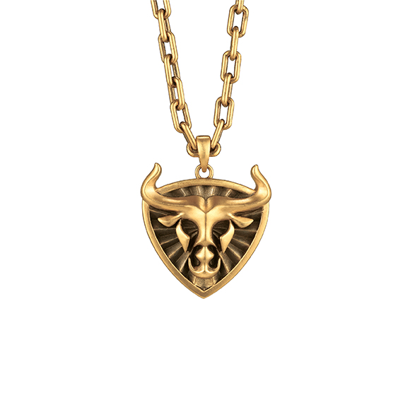 Hey Cool Gold Pendant 