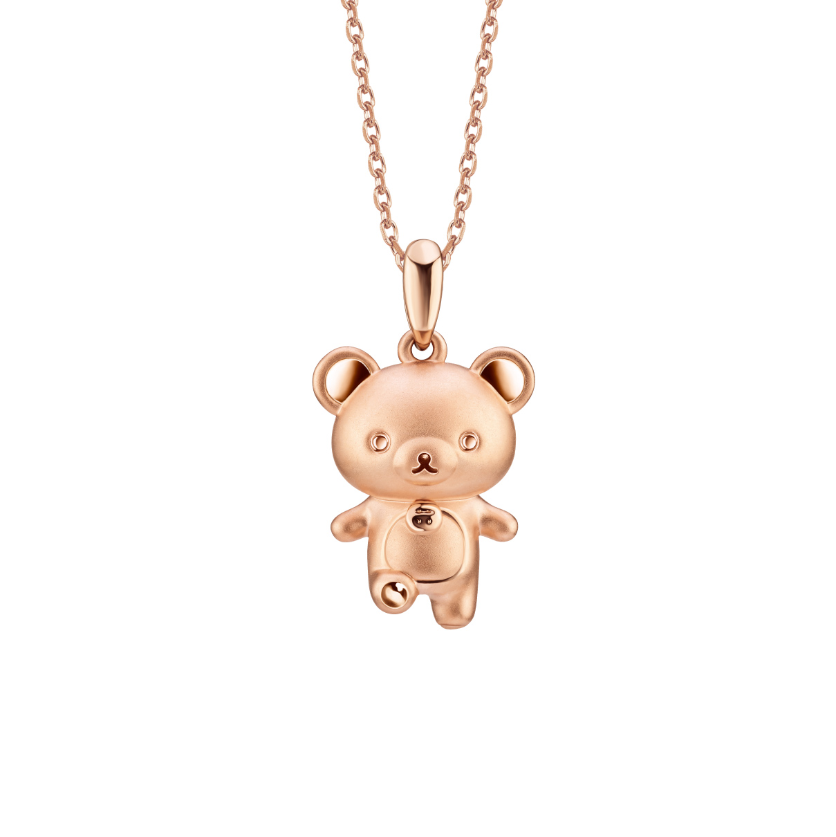 Rilakkuma™ Collection "Korilakkuma"18K Rose Gold Pendant