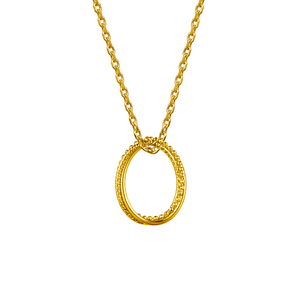 Goldstyle "Love & Destiny" Gold Pendant