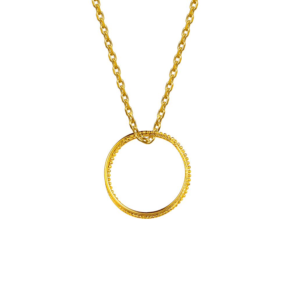 Goldstyle "Love & Destiny" Gold Pendant