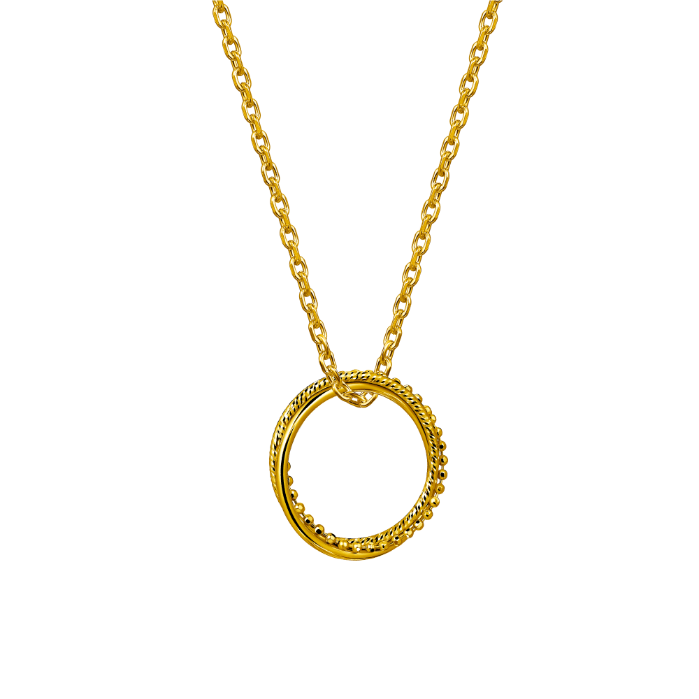 Goldstyle "Love & Destiny" Gold Pendant