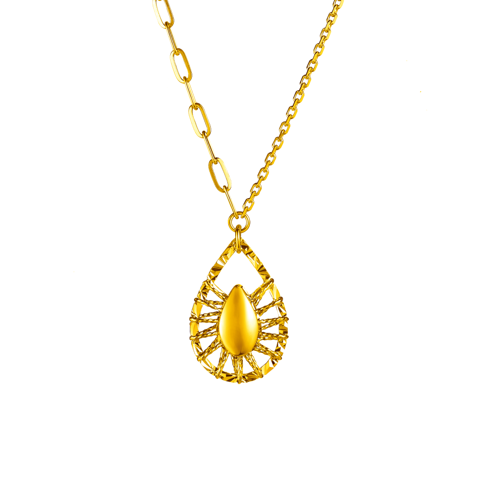 Goldstyle "Guardian of Love" Gold Necklace