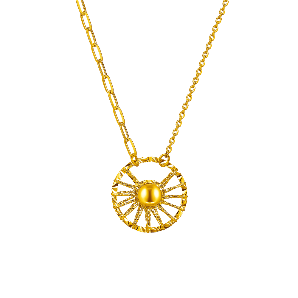 Goldstyle "Guardian of Love" Gold Necklace