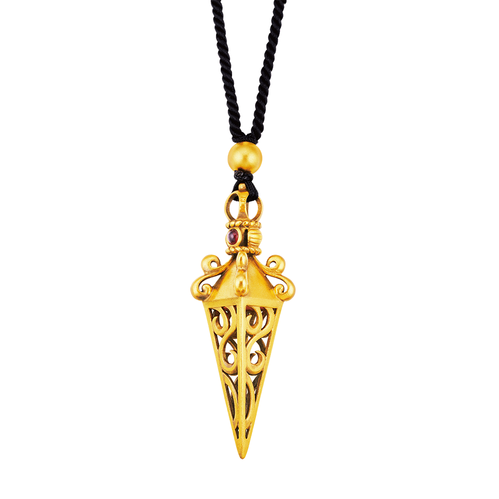 Antique Gold  Gold Pendant