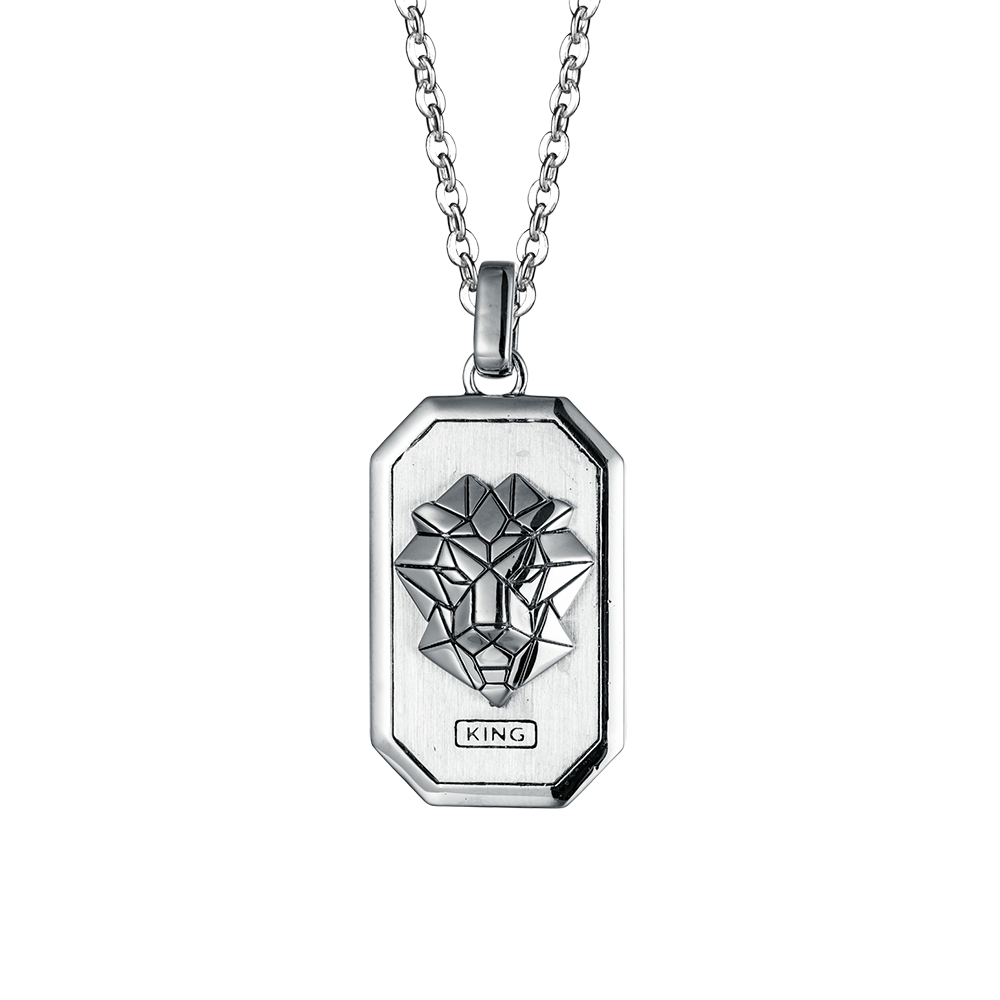  CCool Collection Platinum Pendant For Men