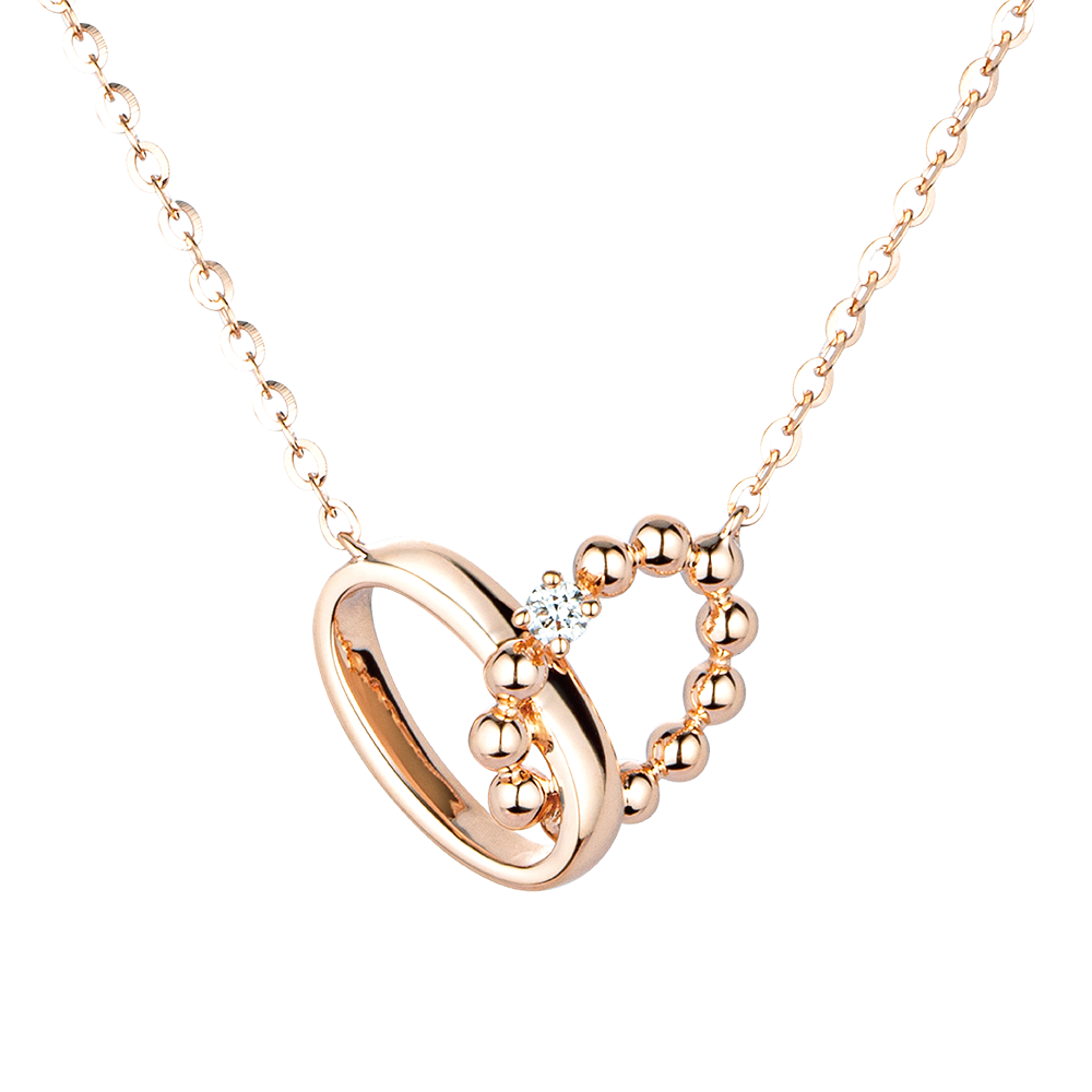 Dear Q "Snuggle" 18K Gold Necklace