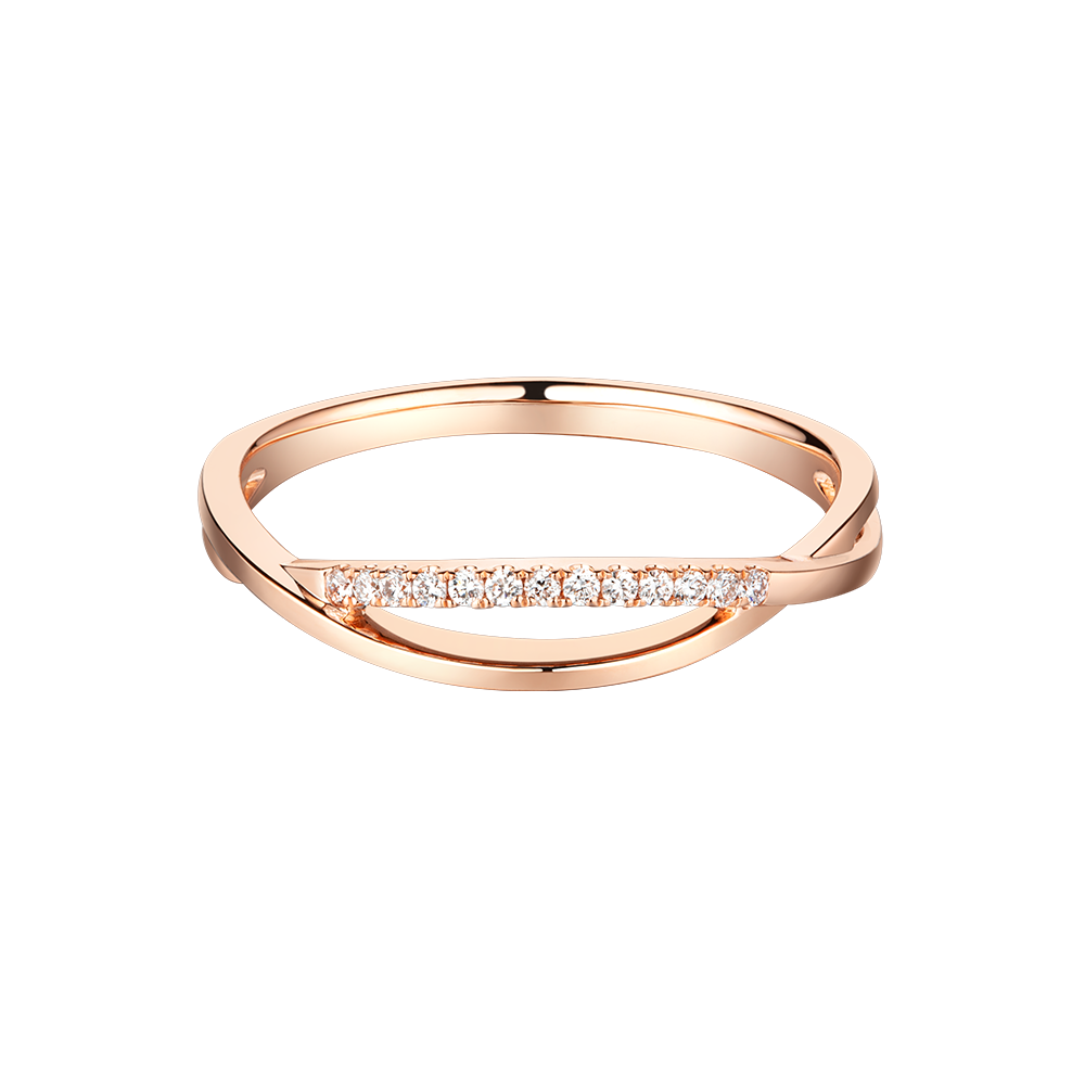 18K Gold Diamond Ring