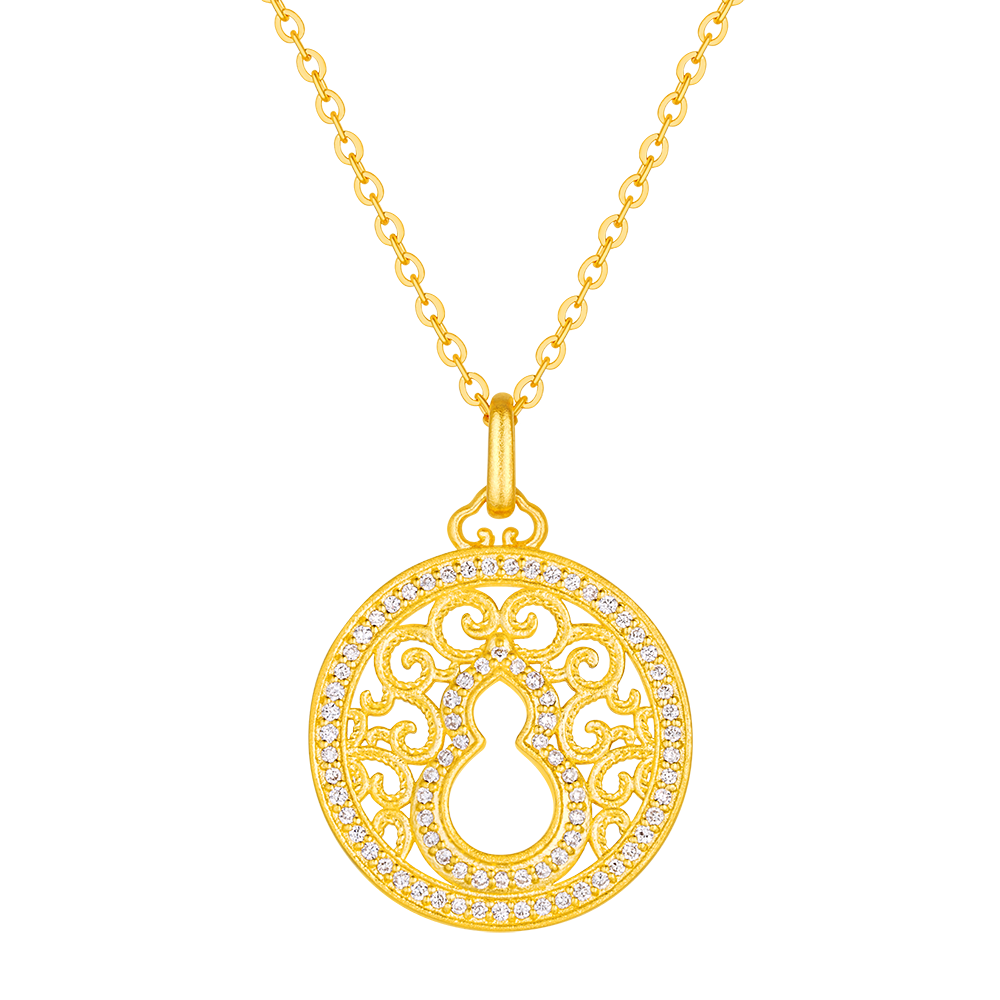 Heirloom Fortune Gold Diamond Necklace