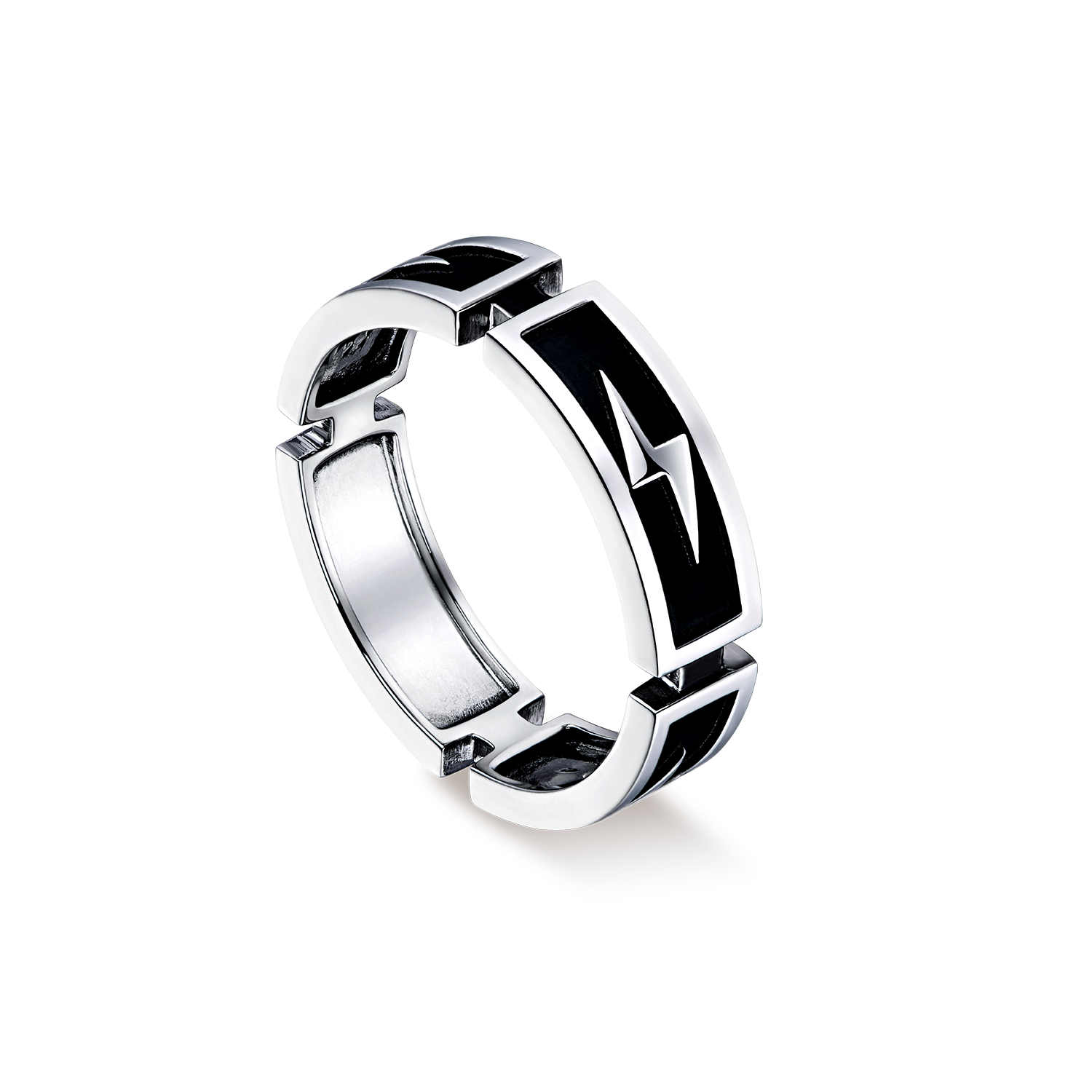 CCool Collection "Fashion Power" Platinum Ring