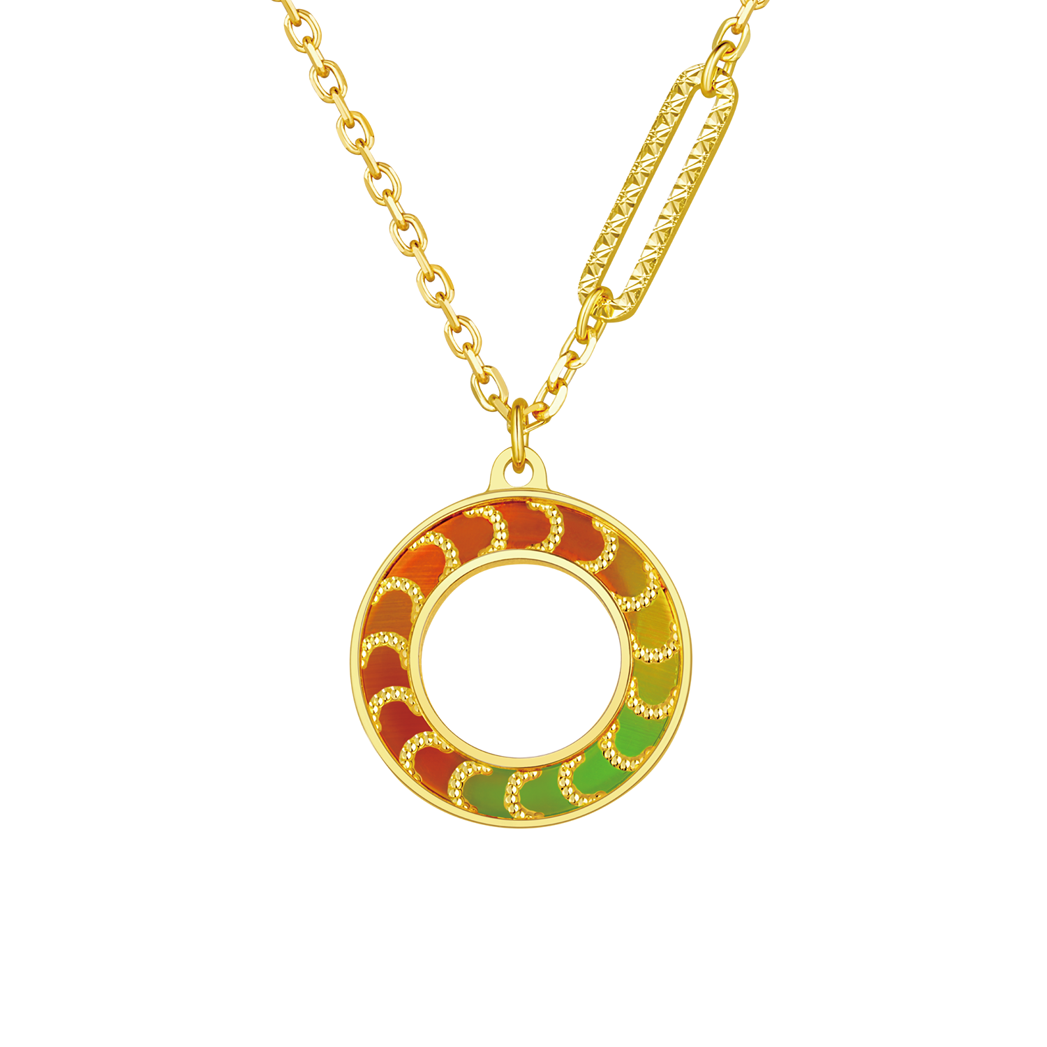 Goldstyle "Radiant Color" Gold Necklace 